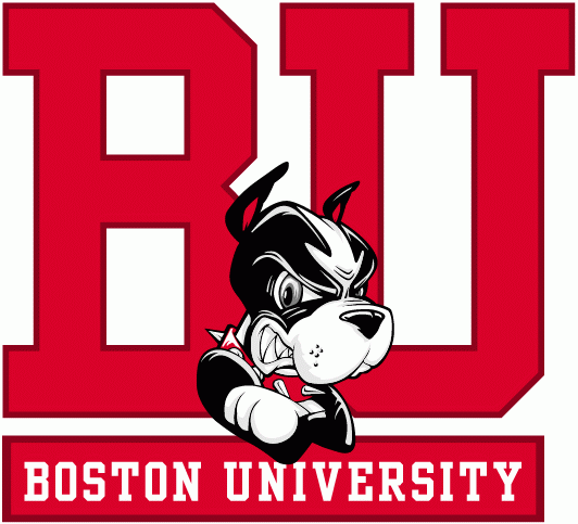 Boston University Terriers 2005-Pres Primary Logo Print Decal
